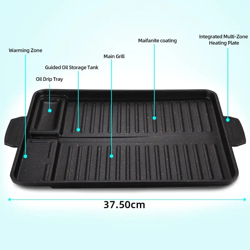Portable Korean Style Grill Pl - Camping Hiking Cooking review and price