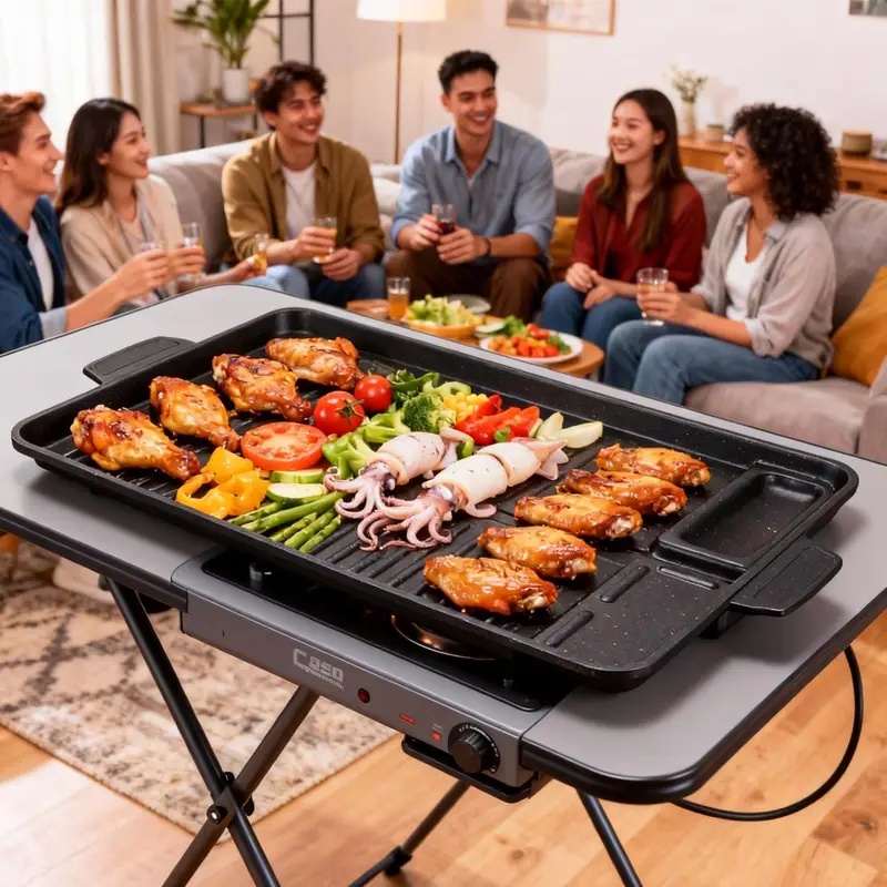 Portable Korean Style Grill Pl - Camping Hiking Cooking review and price