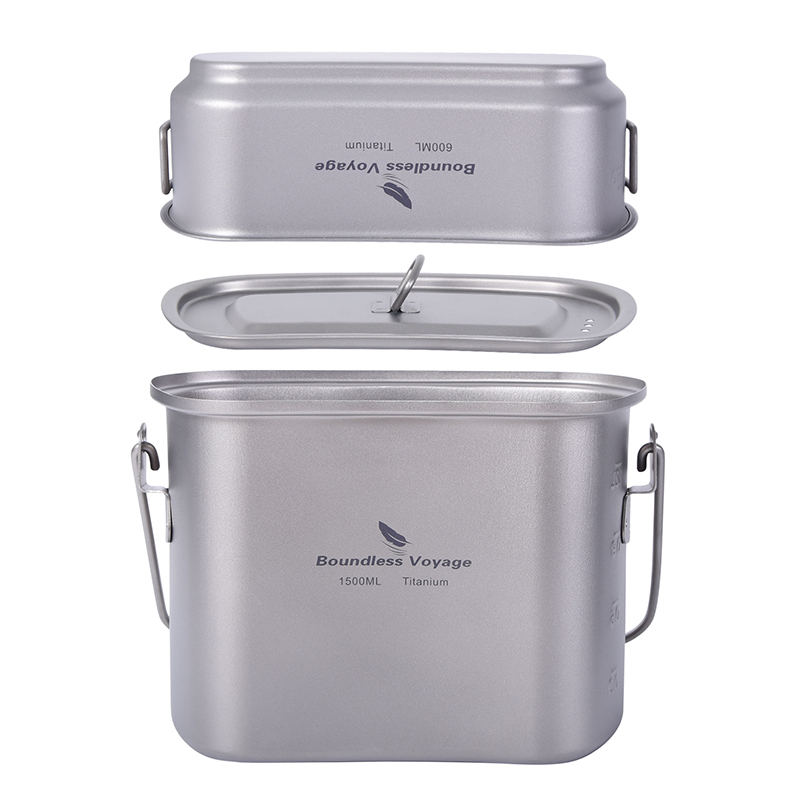 1.5L Outdoor Military Canteen  - Camping Cooking Organizer review and price