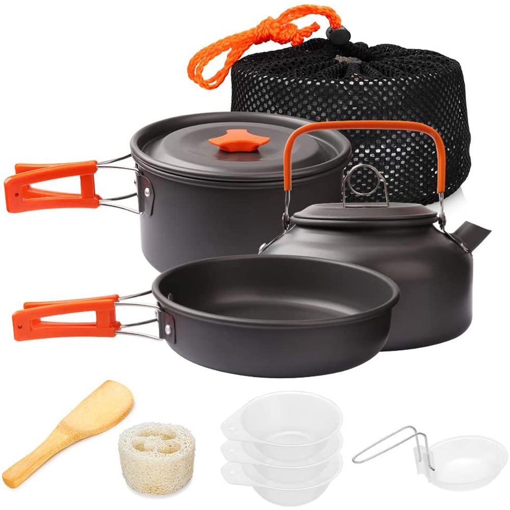 1pcs/1set Camping Cookware Kit - Camping Cooking Organizer review and price
