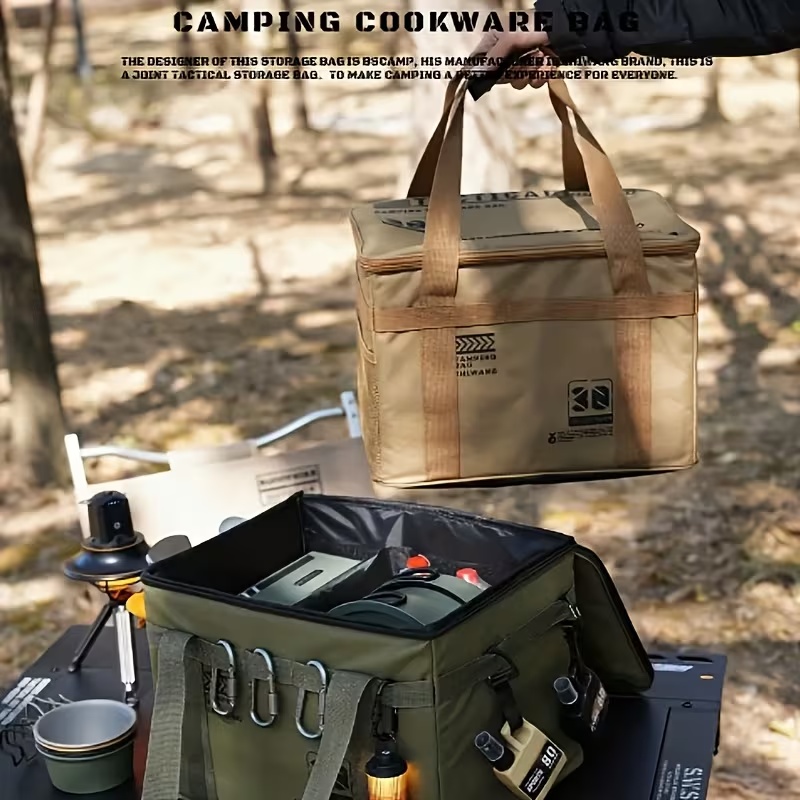 Heavy-Duty Large Capacity Camp - Camping Cooking Organizer review and price