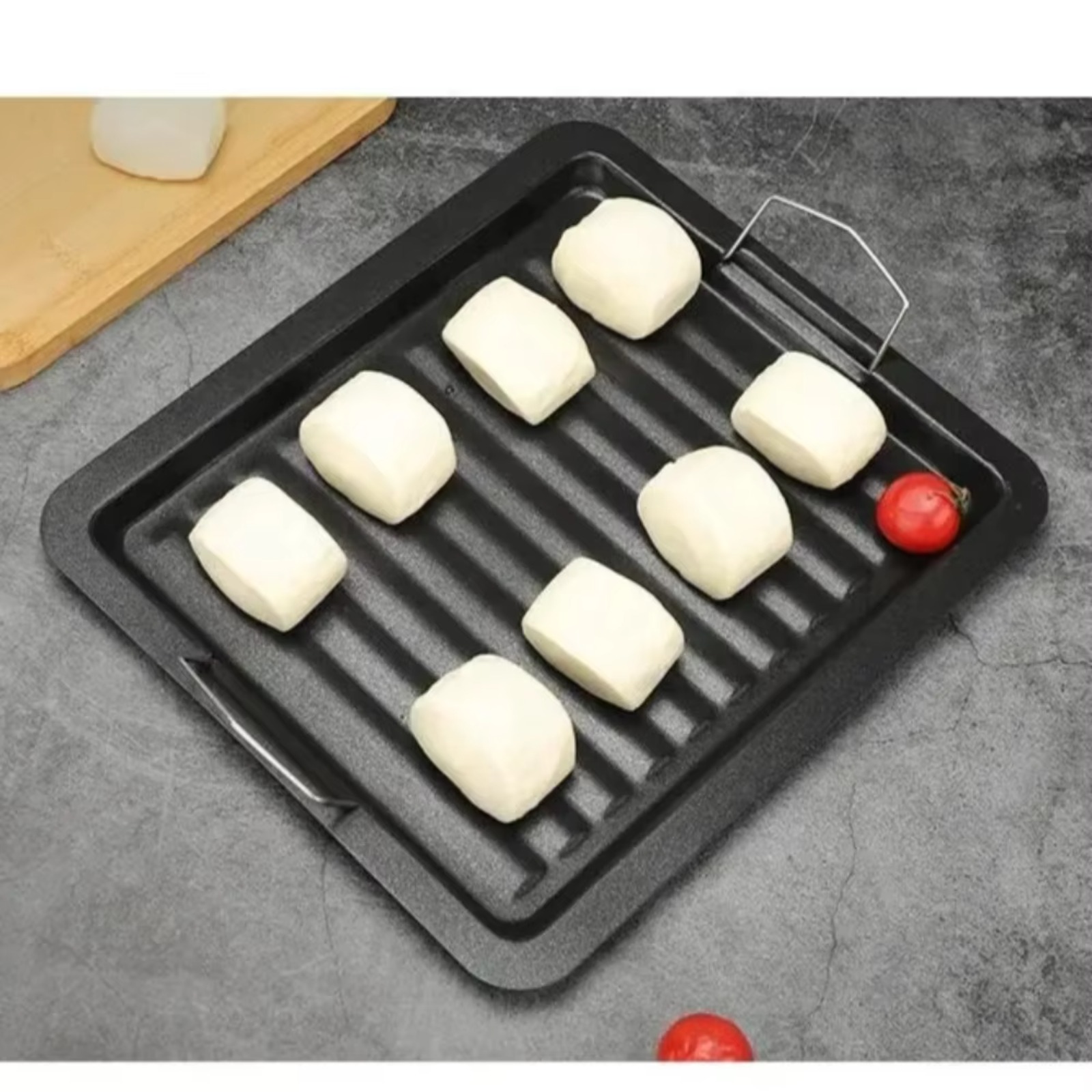 Griddle Pan Non Stick Iron Pla - Camping Cooking Flat Top review and price