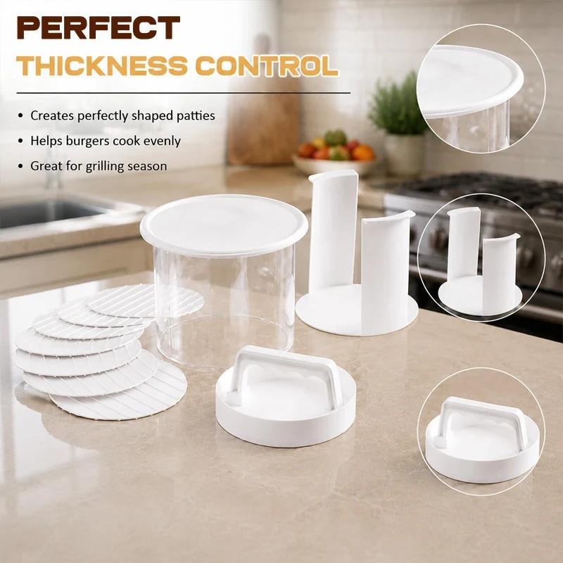 Burger Patty Maker Multi Layer - Camping Cooking Container review and price
